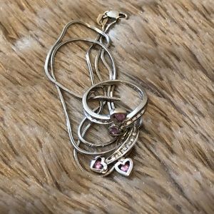 Helzberg Diamonds Ring & Necklace